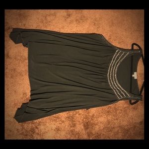 Fashion Bug black dressy tank top